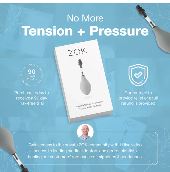 ZŌK - Instant Relief from Tension, Pressure, and Pulsating Discomfort