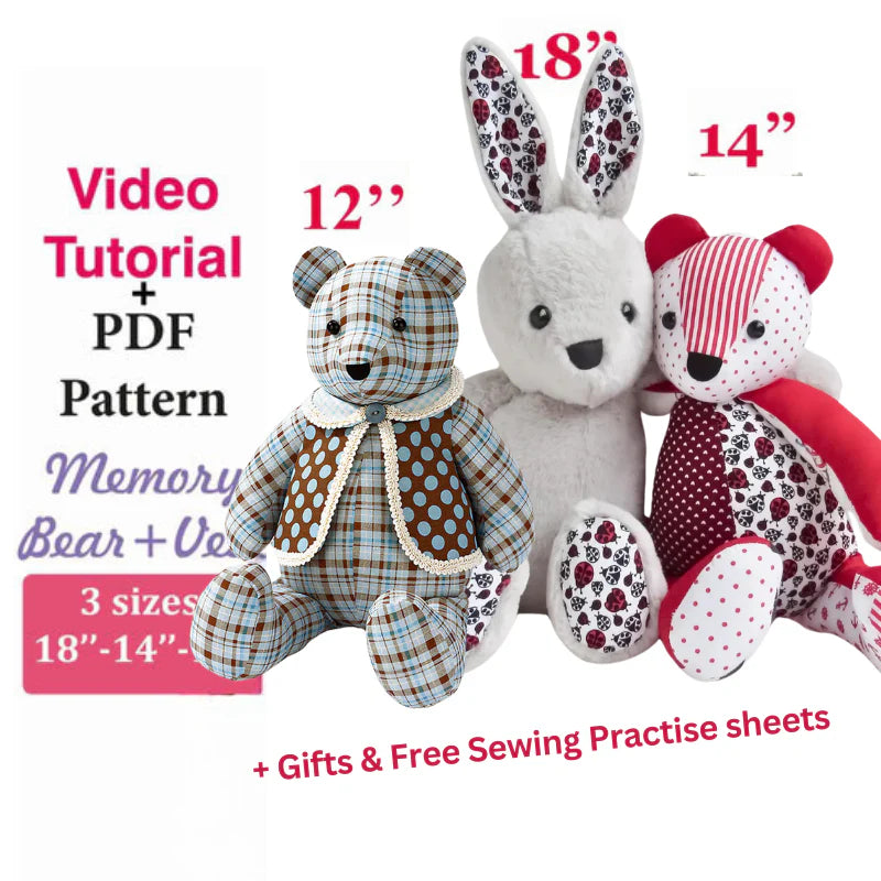 Sewing Patterns Bundle ( 6-in-1 Valued at 50$)