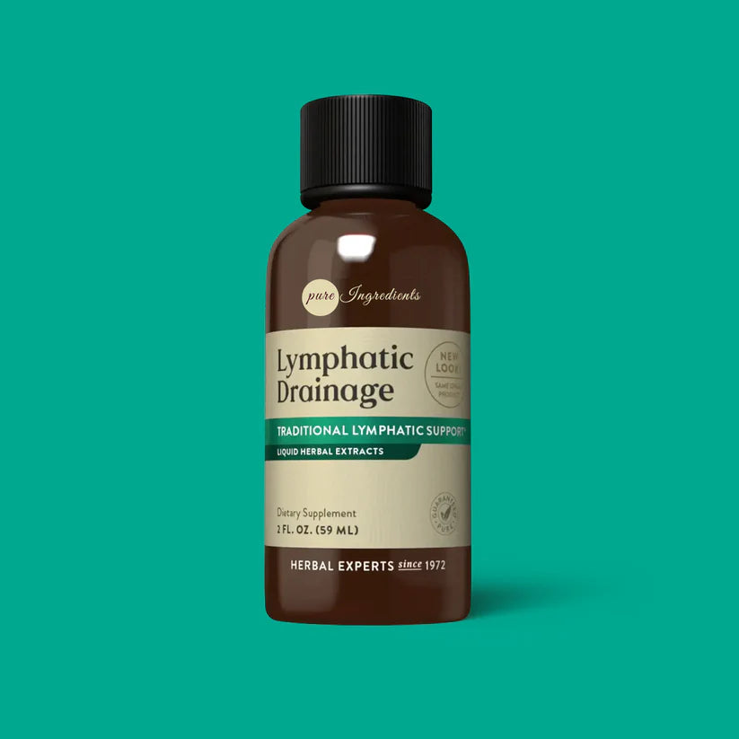 Lymphatic Drainage with Liquid Herbal Extracts