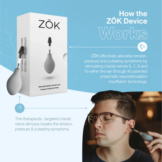 ZŌK - Instant Relief from Tension, Pressure, and Pulsating Discomfort