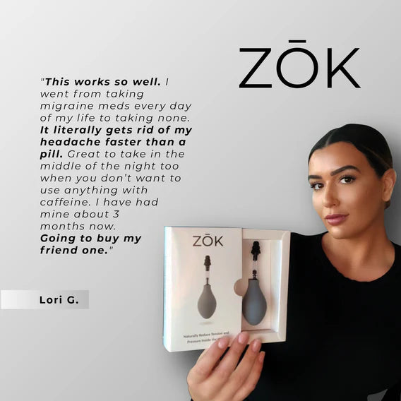 ZŌK - Instant Relief from Tension, Pressure, and Pulsating Discomfort